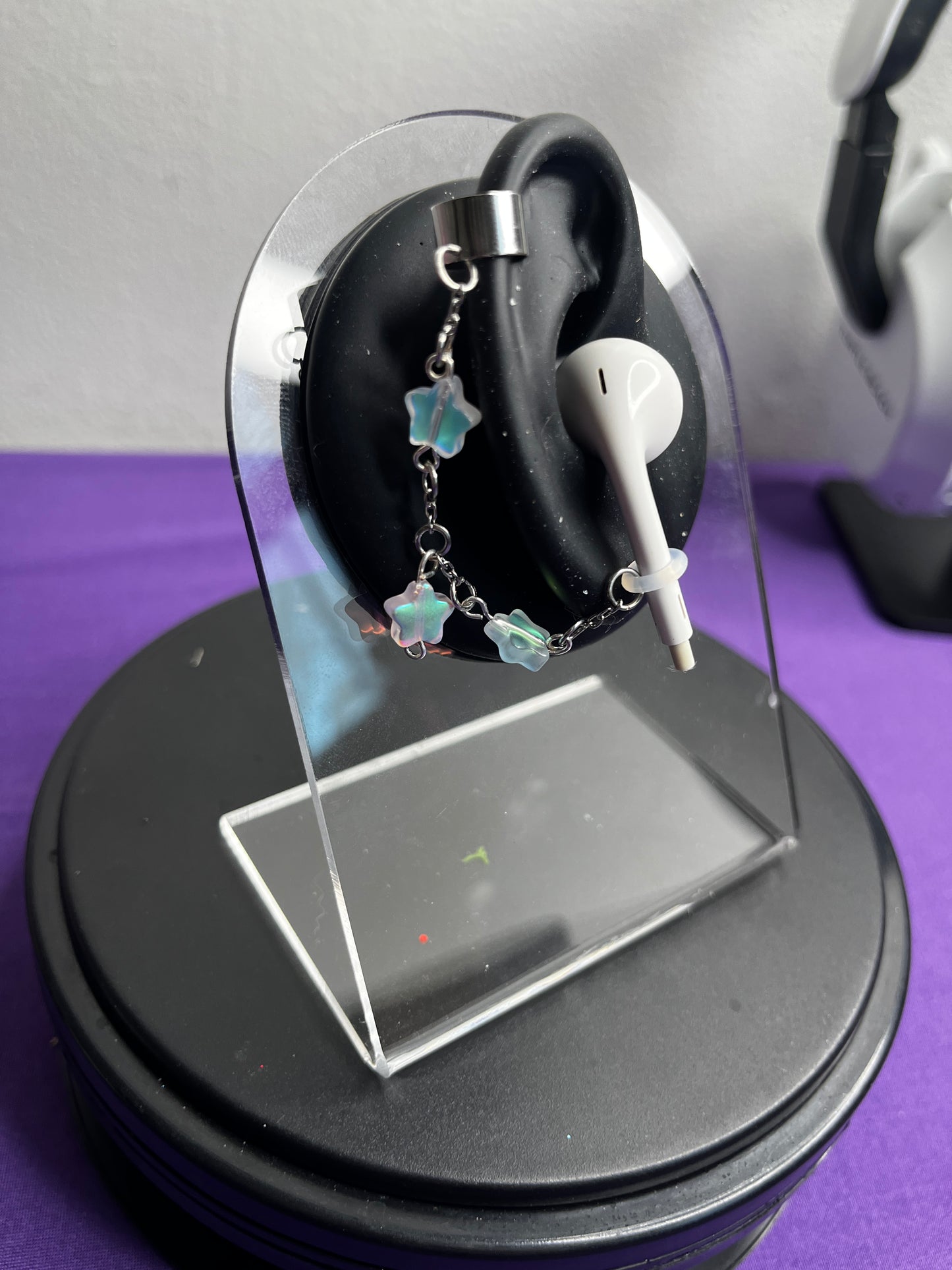 Iridescent Star Ear Cuff