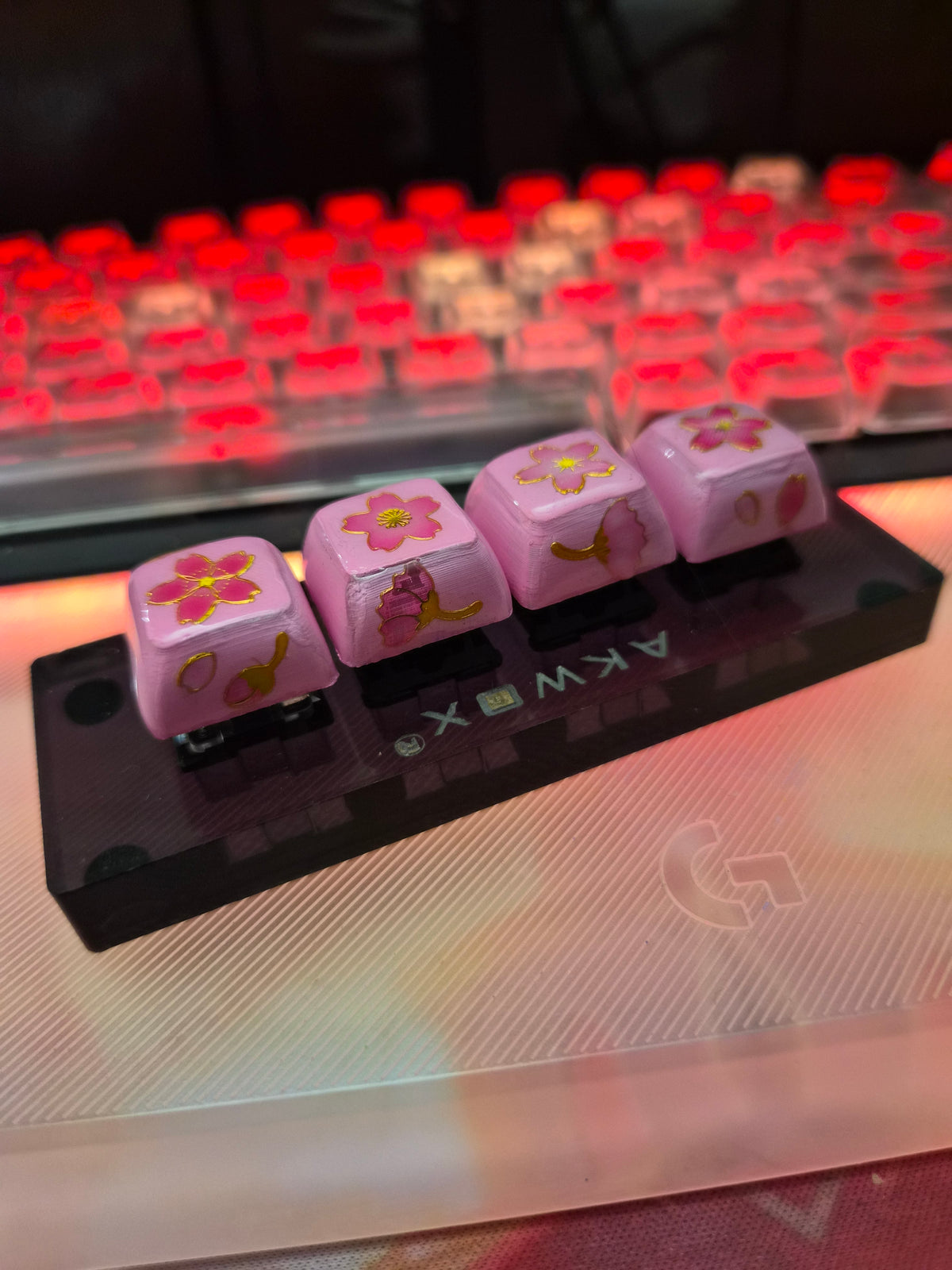 Cherry Blossom Keycaps