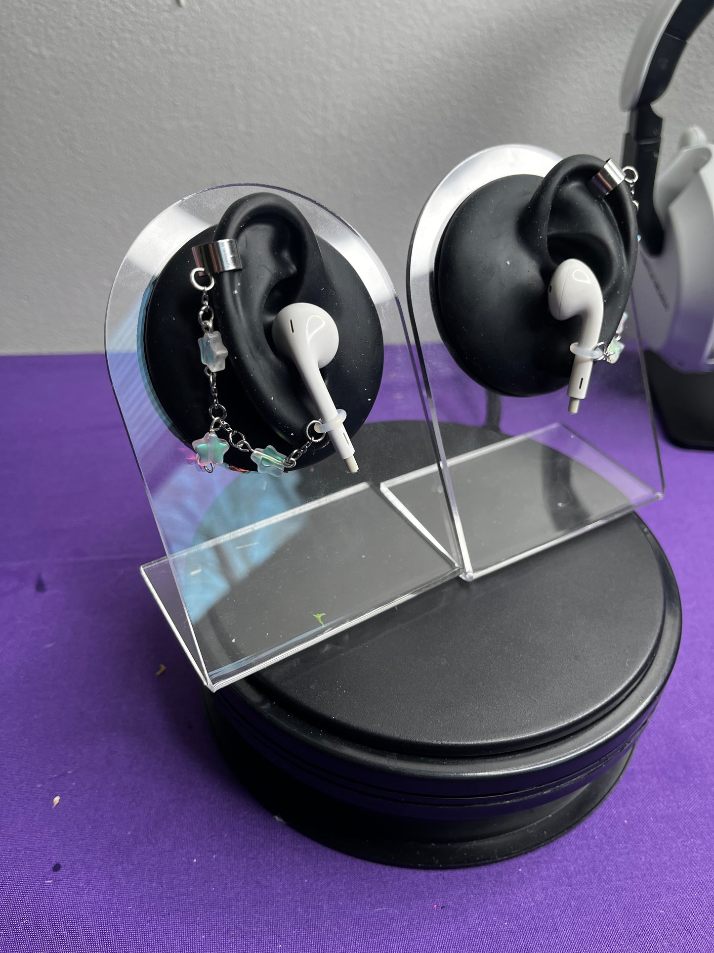 Iridescent Star Ear Cuff