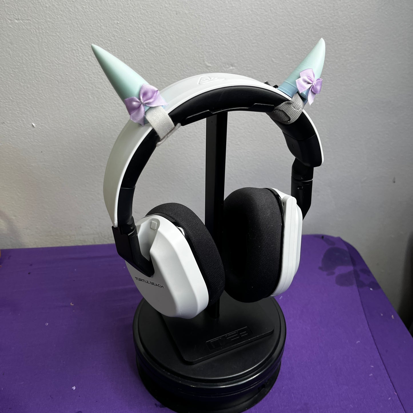 Pastel Blue Oni Horns (RTS)