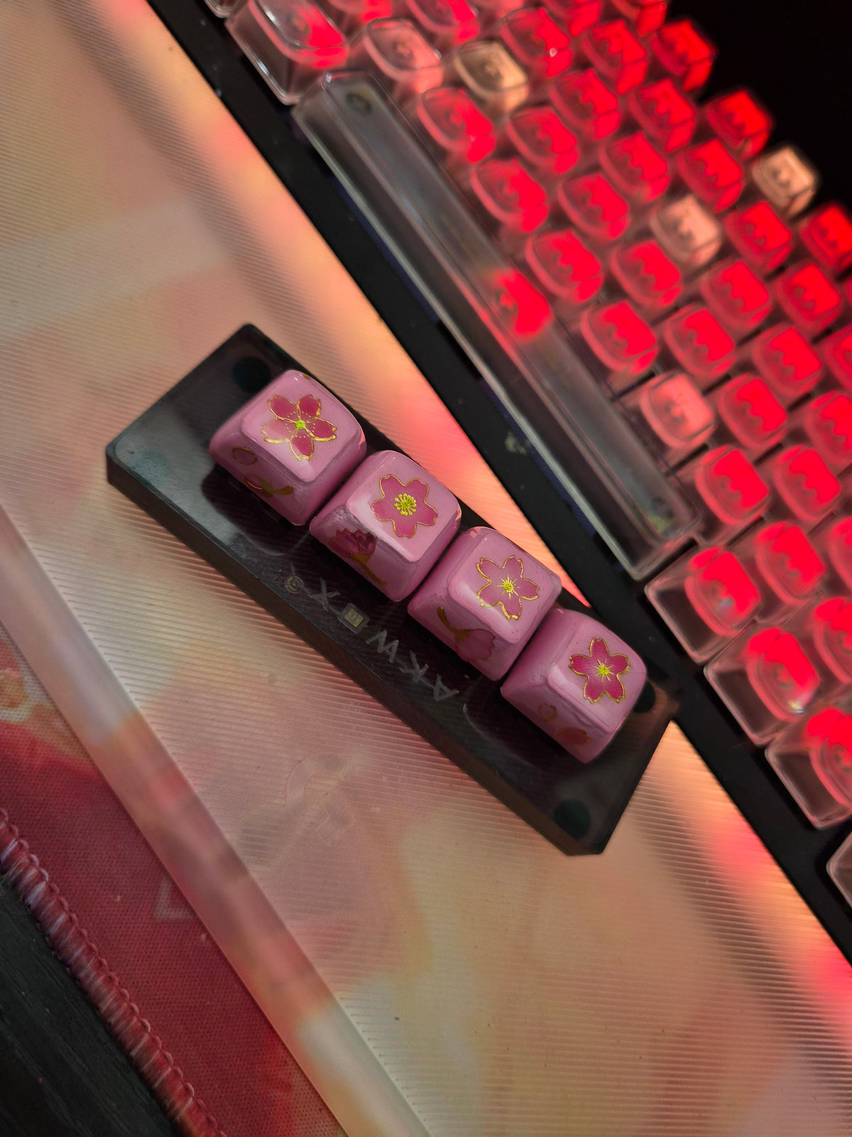 Cherry Blossom Keycaps